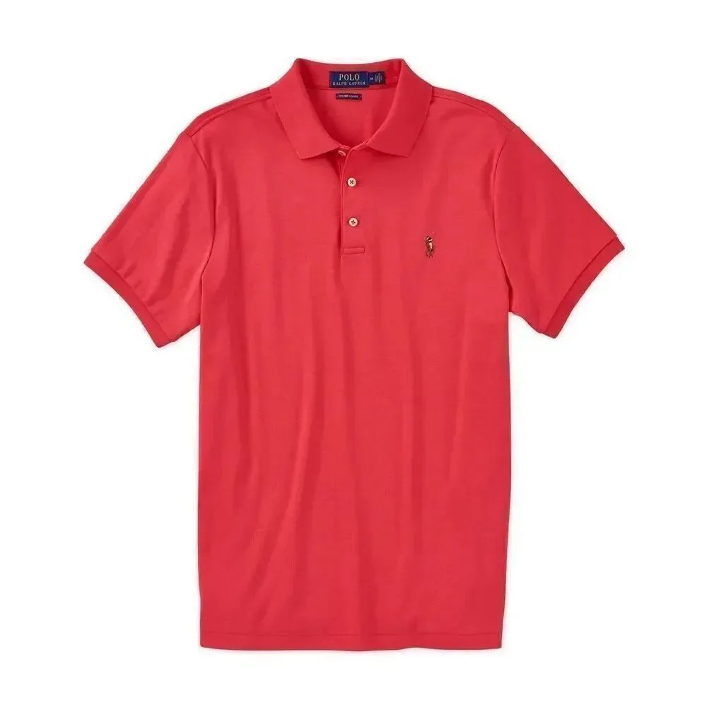 Polo Ralph Lauren Short Sleeve Classic Fit Soft Touch Pima Cotton Polo Shirt Cac
